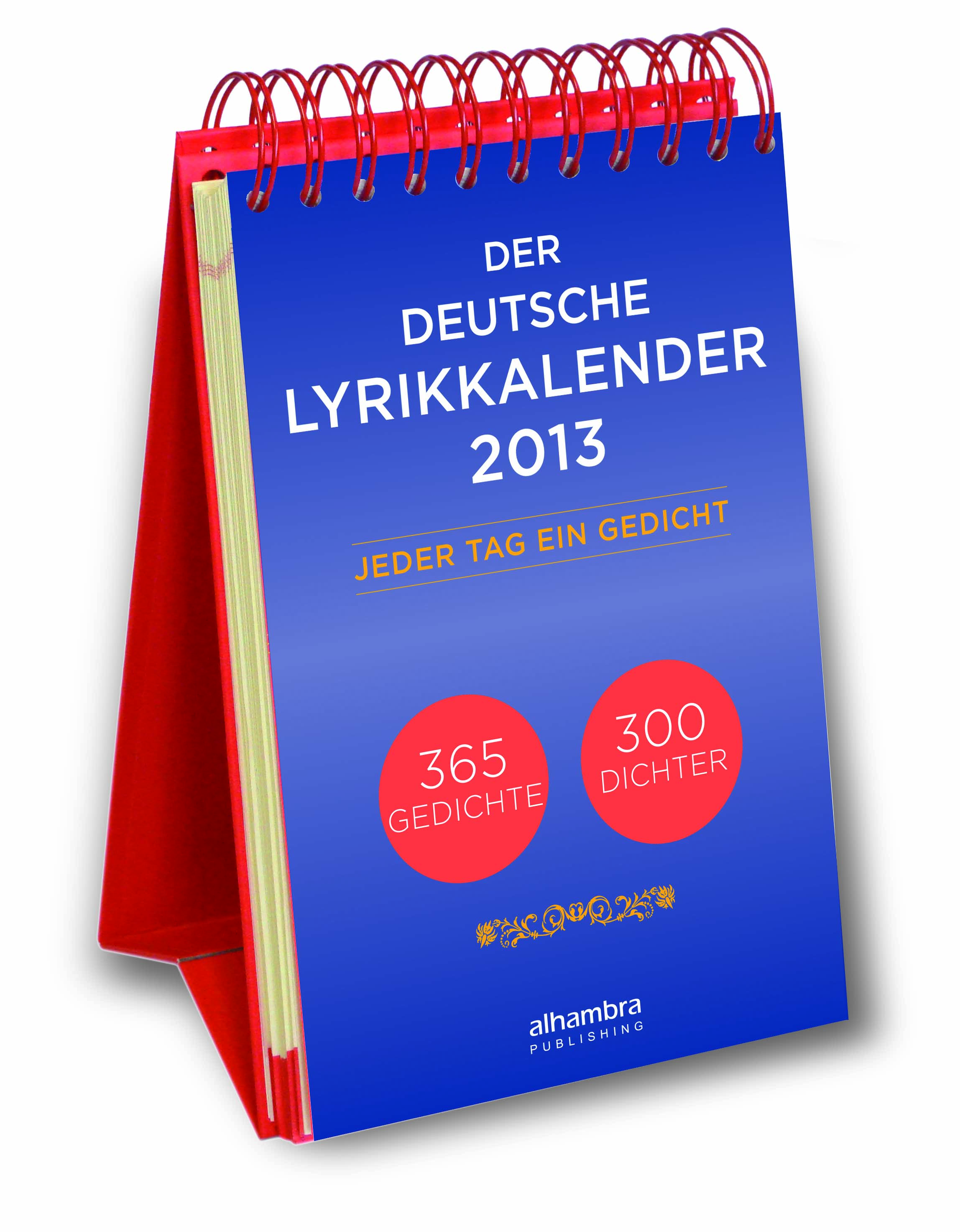 Der deutsche Lyrikkalender 2013